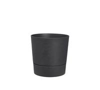 Pot De Fleurs Rond Extérieur/Intérieur Ø 30 Cm Elho Aqua Care Greensense Gris Charbon Gris
