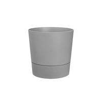Pot De Fleurs Rond Extérieur/Intérieur Ø 35 Cm Elho Aqua Care Greensense Gris Ciment Gris