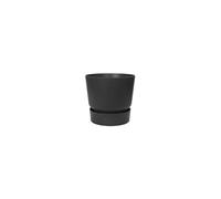Pot de fleurs rond Greenville 40 - Extérieur - Ø 39 x H 36,8 cm - Vivre noir