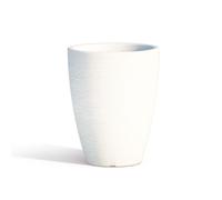 POT DE FLEURS EN RÉSINE MODERNE ROND MADE EN ITALY COULEUR Ø30 CM H38 PLANTE