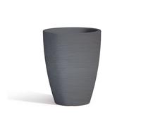 POT DE FLEURS EN RÉSINE MODERNE ROND MADE EN ITALY COULEUR Ø30 CM H38 PLANTE