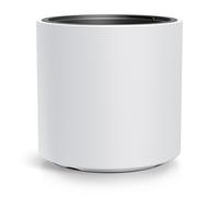 Pot de fleurs rond HEOS DBHER400 avec insert | Blanc