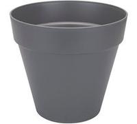 Pot de fleurs rond Loft Urban Ø 30 x H.26 cm - Anthracite Gris anthracite G