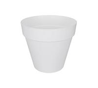 Elho Pot de fleurs LOFT URBAN rond 48 L Ø 50 x H 44 cm Blanc plastique