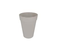 Elho Pot de fleurs pour extérieur Loft Urban Rond Haut 42 – Ø 42 x H 56 cm – Gris/Gris chaud