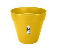 Pot De Fleur Rond Loft Urban Avec Roues - Ø 50 X H.44 Cm - Ocre - Elho Gris