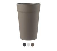 POT DE FLEURS ROND PLUSIEURS COULEURS DISPONIBLES 38 CM H 65 O 80 MOD. STEM