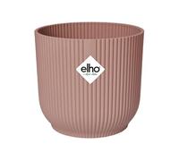 Pot de Fleurs rond VIBES - Plastique - Ø25 - Rose poudré