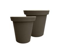 Pot De Fleurs Rond Xxl Delight 420l- Lot De 2