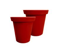 Pot De Fleurs Rond Xxl Delight 420l- Lot De 2