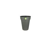 RIVIERA Pot de fleurs Soleilla - Rond - Ø 40 x 53 cm - Gris pailleté