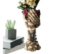Pot de Fleurs Squelette, Pots de crâne pour N’écoutez Pas, lisez, Dites au