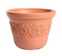 Pot de Fleurs Sunny 8L, Terre Cuite, 30 cm