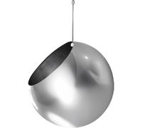Pot de Fleurs Suspendu AYTM GLOBE Ø17 Argent