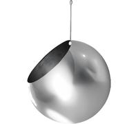 Pot de Fleurs Suspendu AYTM GLOBE Ø21 Argent