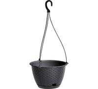 Pot de fleurs suspendu RATOLLA ROUND L 24,3 cm - couleur : mocca