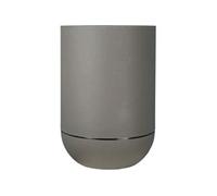RIVIERA - pot de fleurs Tulipe - granit D40 - gris