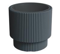 Arti Casa Pot de Fleur 40 X 38 cm - Pot Plante 38L avec Pot Intérieur de 20L - Cache Pot en Plastique - pour L’Intérieur et L’Extérieur - Gris