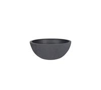 Pot de fleurs vasque Basalt Up Ø 24,5 x 10,5 cm - 3,3 L - Gris anthracite -