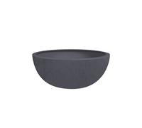 Pot de fleurs vasque Basalt Up Ø 40 x 16,5 cm - 14,9 L - Gris anthracite -