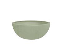 Pot De Fleurs Vasque Basalt Up Ø 40 X 16,5 Cm - 14,9 L - Vert Amande - Eda Gris