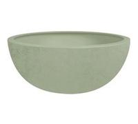 Pot De Fleurs Vasque Basalt Up Ø 40 X 16,5 Cm - 14,9 L - Vert Amande - Eda Gris