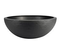 Pot de fleurs vasque en plastique Graphit UP anthracite - Ø 60 cm - Eda
