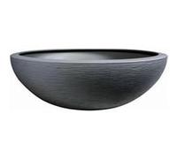 Pot de fleurs vasque en plastique Graphit UP anthracite - Ø 60 cm - Eda Gris anthracite G