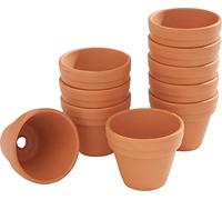 Pot de fleurs VBS pots en terre cuite cache-pots diff. tailles Ø intérieur 3 cm, 10 pc.