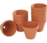 Pot de fleurs VBS pots en terre cuite cache-pots diff. tailles Ø intérieur 7 cm, 10 pc.