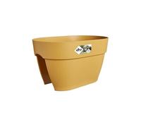 Elho Planteur Vibia Campana Flower Bridge 40 – Ø 39 x H 22 cm – Jaune/Jaune Miel