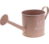 Pot de fleurs Vintage Déco Arrosoir vieux rose zinc Ø16,5cm H17cm