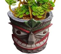 Pot de Fleurs Visage - Pots Visage Drôles pour Intérieur | Décor Maison en Résine Art Vase Support pour Jardin Extérieur Intérieur