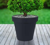 Pot de fleurs XXL Ø 58 cm en plastique Ø 58 cm anthracite