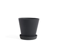 Pot de Flowerpot avec soucoupe L Noir
