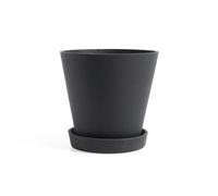 Pot de Flowerpot avec soucoupe XL Noir