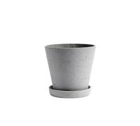 Pot de Flowerpot HAY avec Soucoupe L Gris
