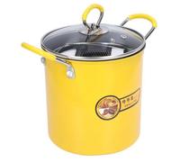 Pot De Friteuse Mini Friteuse Japonaise En Acier Inoxydable De 3L Avec Couvercle De Support De Filtre Huile Pou FRITEUSE ELECTRIQUE