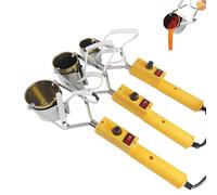 Pot de Fusion À la Main, Plomb, Plomb de Plomb 1100 G de Soudace de Soudace avec Une Plage de Température de Poignée 150 À 450 ℃ Créquarement en Métal de Fusion pour Les Moules de Poids 300w