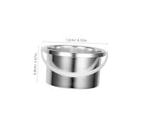 Pot de Fusion de Cire Récipient Remplaçable pour Chauffe Cire Accessoire Pratique et Sûr pour Épilation