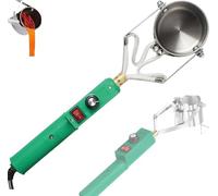 Pot De Fusion De Soudure Électrique, 1 100 G Avec Poignée, Température Réglable De 150 À 450 ℃, Creuset De Fusion D'étain En Métal For Les Poids De Pêche Et Le Moulage