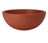 Pot de jardin rond en terre cuite - 40 x 16 cm