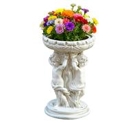 Pot de - Jardinière en Terre Cuite Rustique, récipient en résine Durable, Porte- en Plein air intérieur, décor de Jardin de Balcon, Vase Minimaliste Moderne, cultivateur d' Cactus su