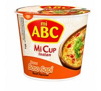 Pot de Nouilles Instantanées ABC Saveur Bœuf 60 g