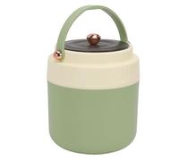Pot de Nourriture isolé en Acier Inoxydable, Boîte à Déjeuner Thermique Efficace pour Adultes étudiants Pot de Nourriture Chaude Vert
