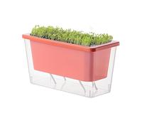 Pot de nutrition du sol - Conteneurs de à arrosage automatique, pot hydroponique passif | Subirrigation Pots de fleurs, jardinières de théâtre, planteur de réservoir d'eau pour légumes