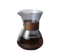 Pot de partage café en verre infusé à la main, outils Barista, ensemble filtres ménagers, service, accessoires