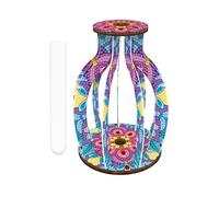 Pot de peinture artistique, kit de peinture de strass,Vase joyau artisanal de peinture artistique | Ornement de bureau de décoration pour la maison femmes adolescentes enfants mère raga