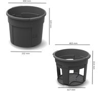 Pot de plantation Pomme de terre Pot de culture Corbeille 2 tailles