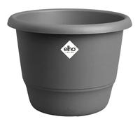 Pot De Plantation Sur Pied Elho Amiga Round 55 - 55 L Anthracite Ø55 X H51 Cm